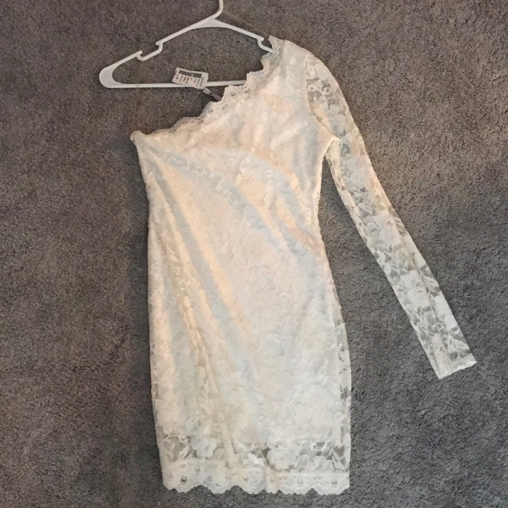 White Lace Dress